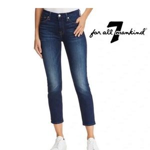 Women’s pants Seven7 jeans zipper closure skinny jeans size 10 blue jeans